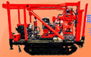 el remolque hidráulico de la máquina de 295m m Borewell montó Gk móvil fácil 200