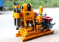 Correa eslabonada hidráulica los 300m Mini Borehole Drilling Machine