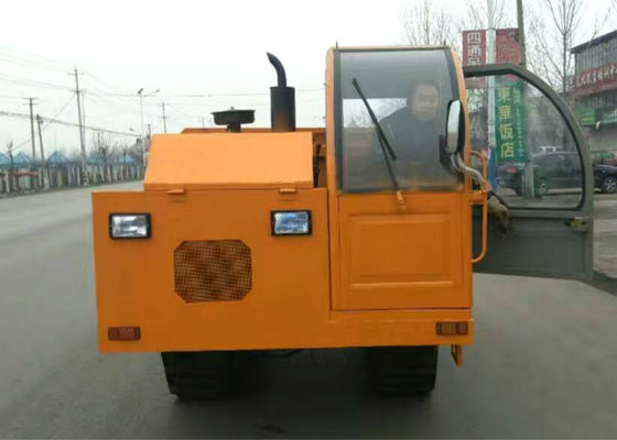 1T incluido taxi - 10T Mini Dumper hidráulico, pequeño camión volquete de la correa eslabonada